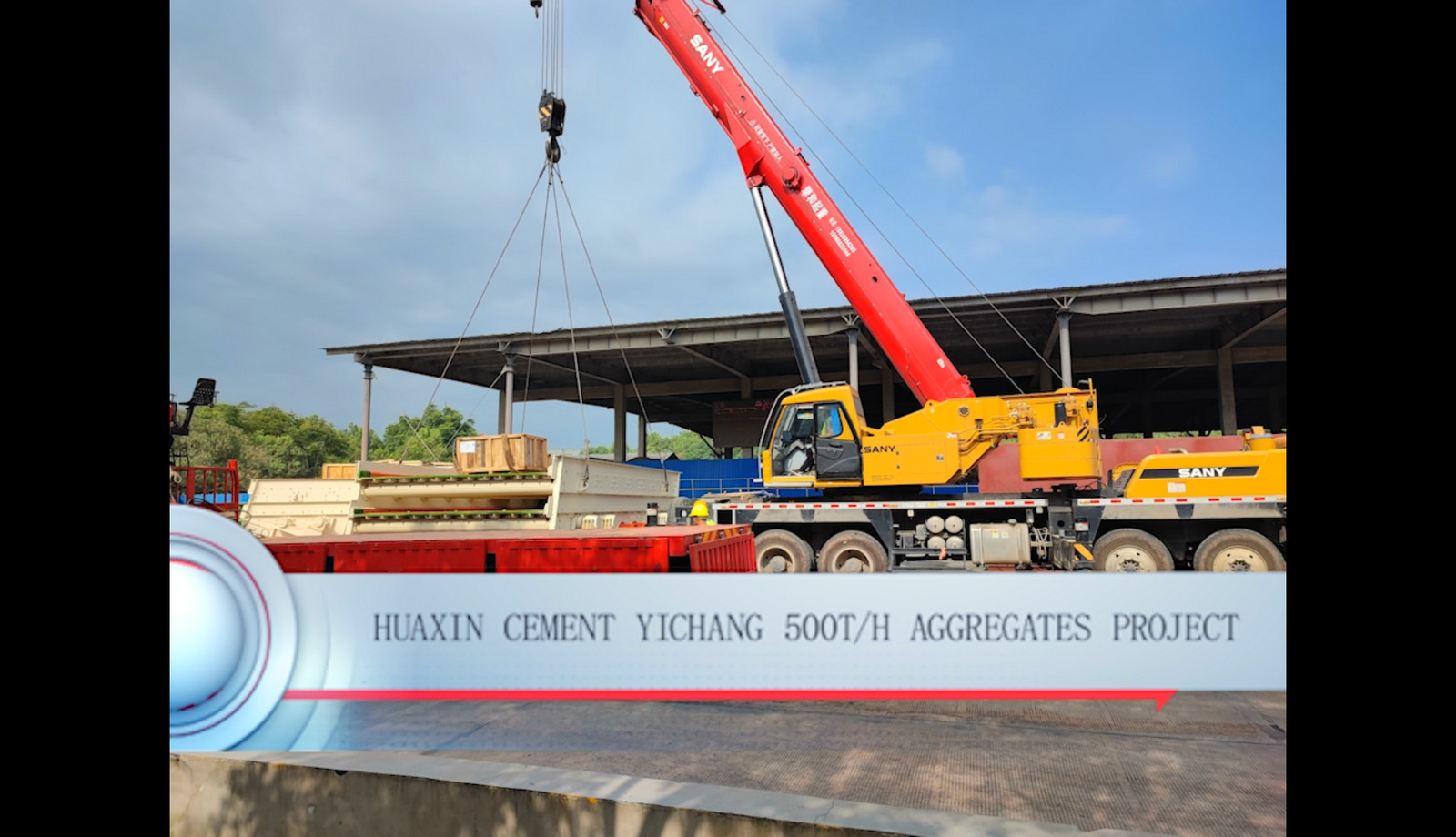 Huaxin Cement Yichang 500t/h Aggregates Project