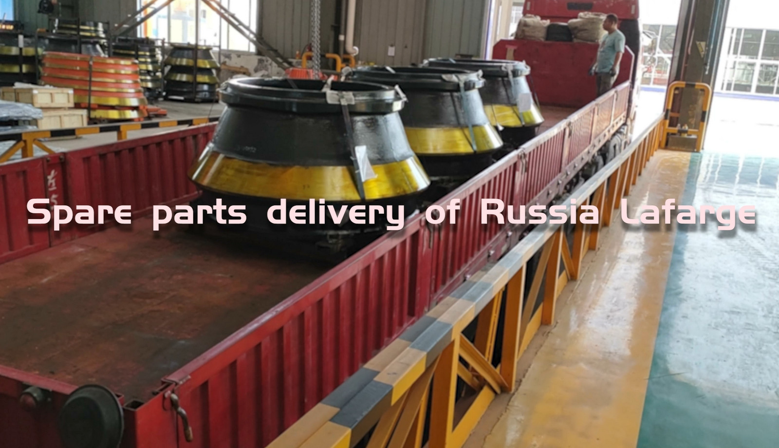 Spare parts delivery of Russia Lafarge