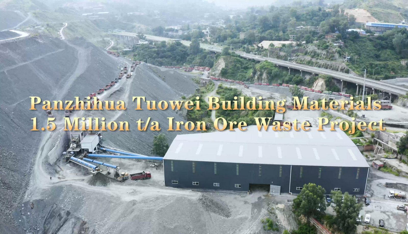 Panzhihua Tuowei Building Materials 1.5 Million t/a Iron Ore Waste Project