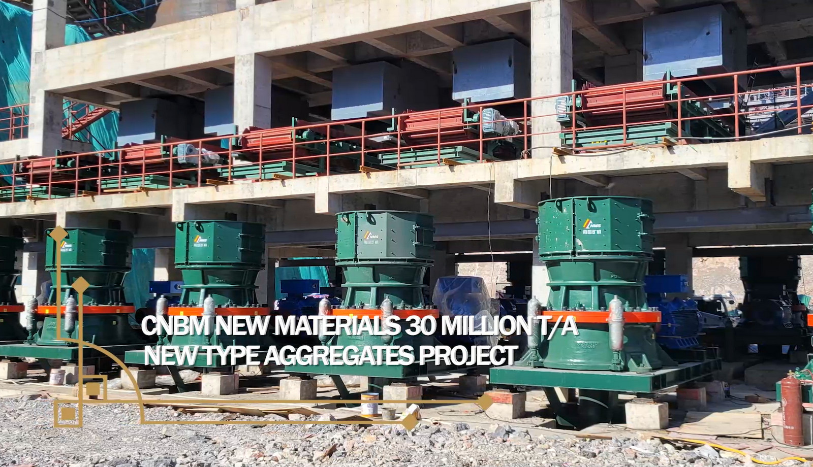 CNBM New Materials 30 Million t/a New Type Aggregates Project