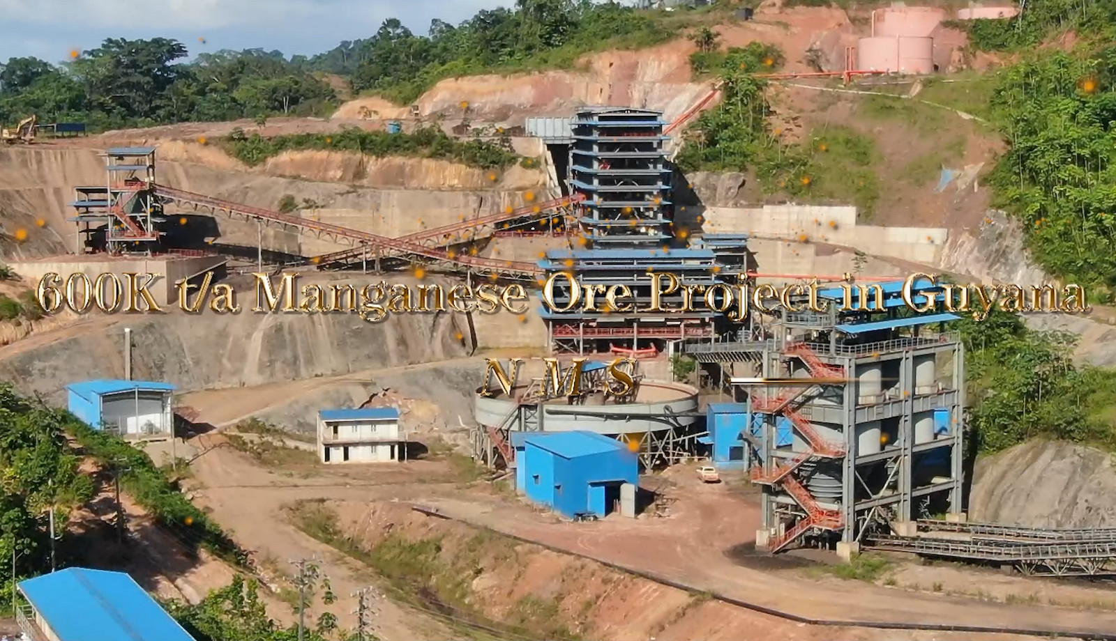 600K t/a Manganese Ore Project in Guyana