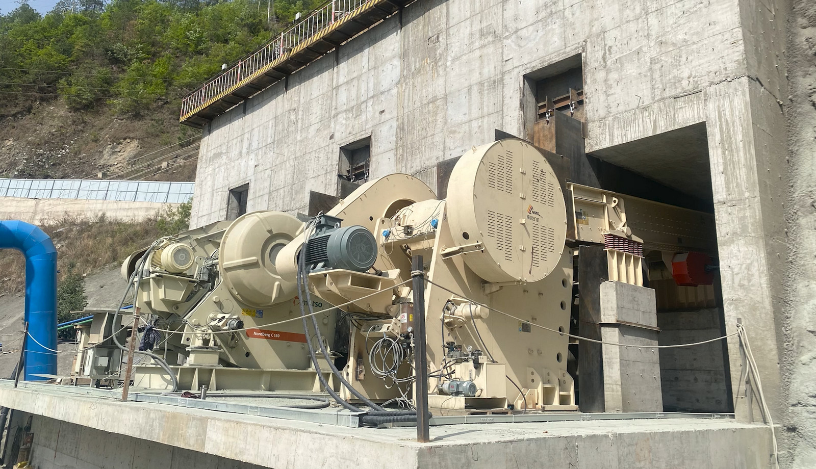 Aggregates System of TB Hydropower Station of the 5th Branch of Sinohydro Bureau 7 Co. Ltd.