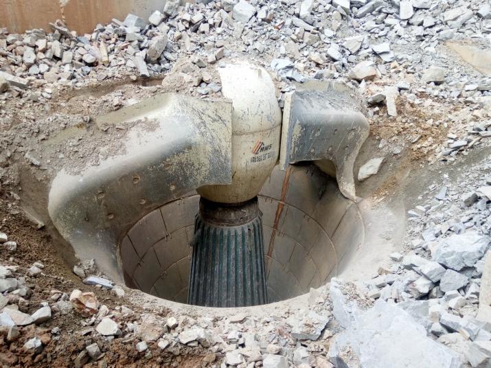 NMS GC5065 Gyratory Crusher for Largescale Production Project!