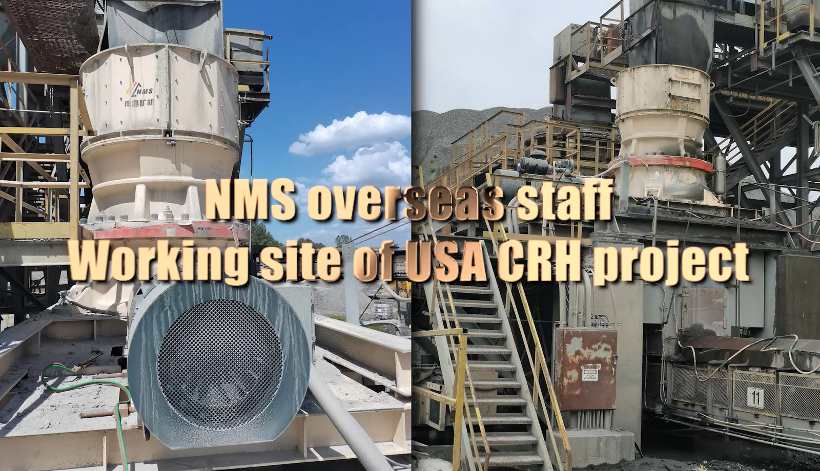 NMS overseas staff working site of USA CRH project