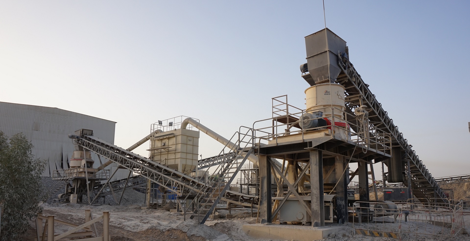 NMS Assists the Test Run of 260 Million Manufactured Sand Project