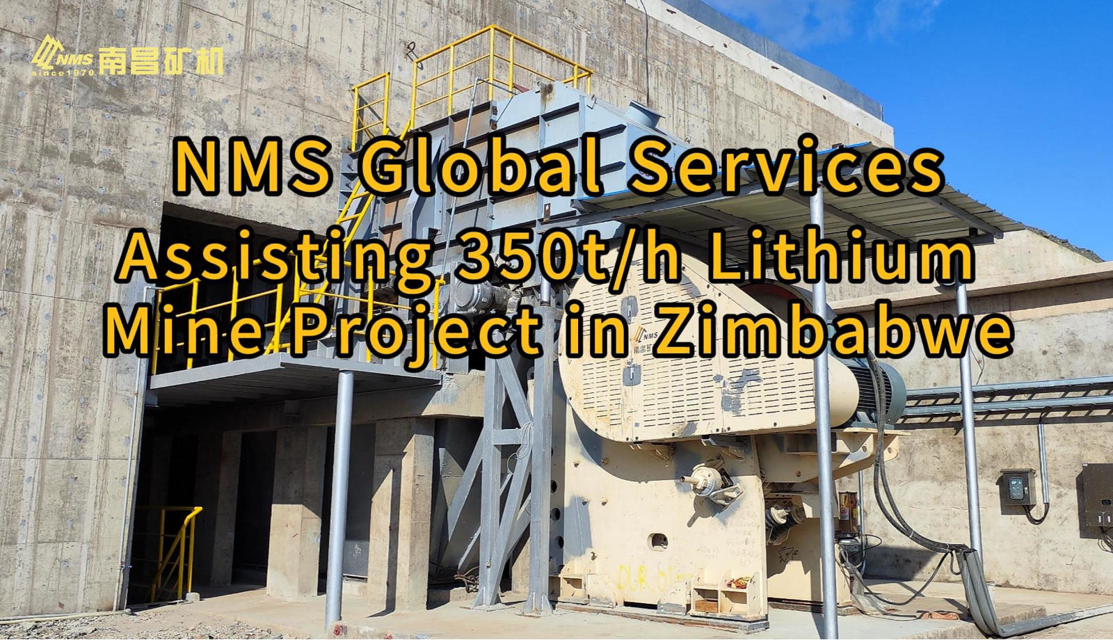 NMS Global Services | Assisting 350t/h Lithium Mine Project in Zimbabwe