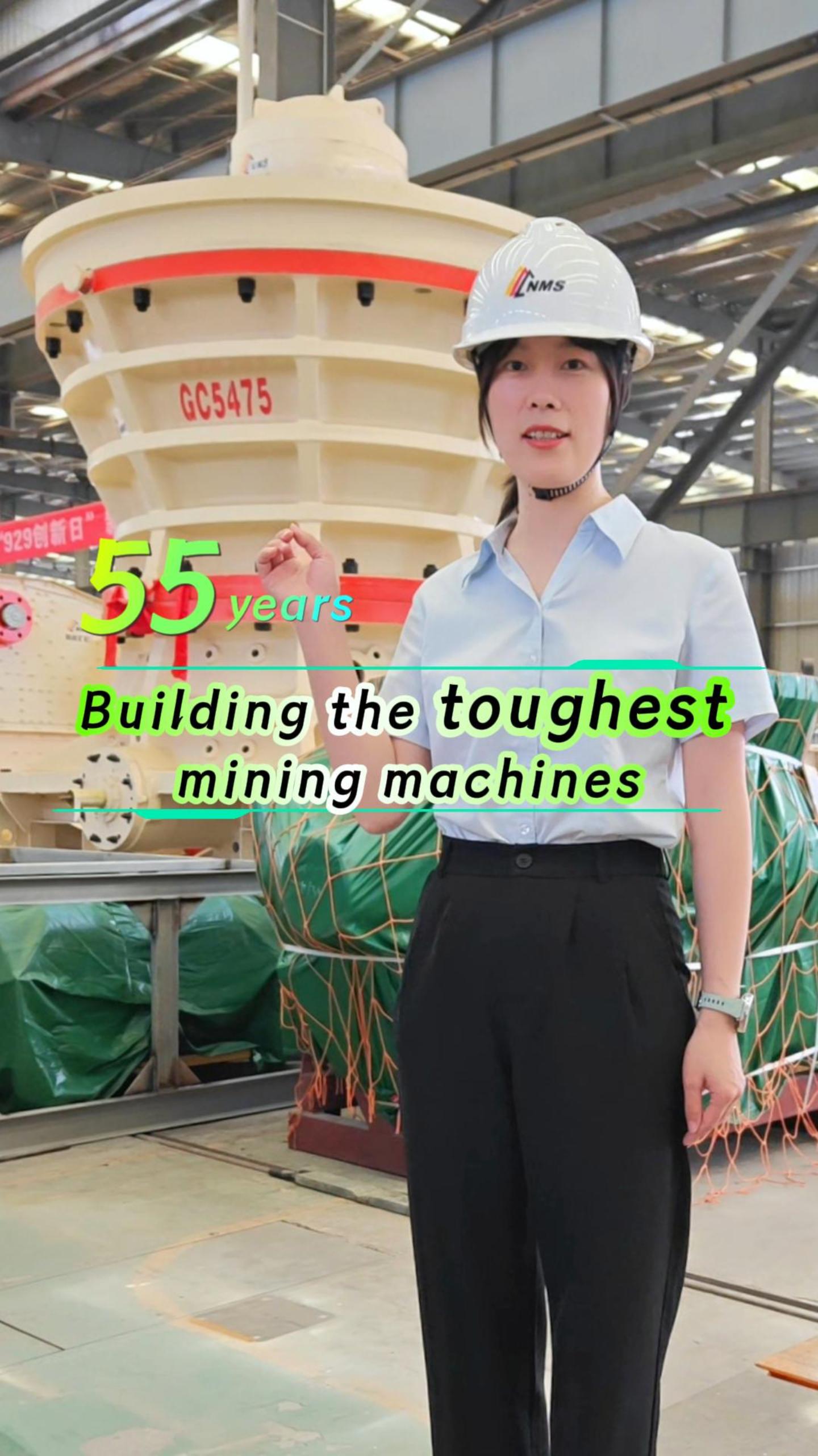 55 years, 1 mission—building the toughest mining machines.