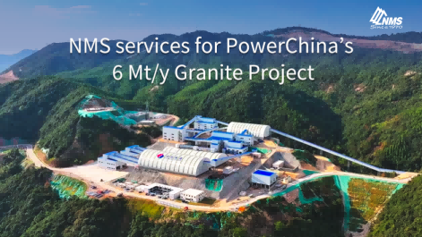 NMS services for PowerChina’s 6 Mt/y Granite Project